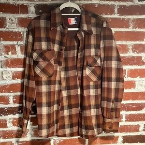 Vintage plaid button up